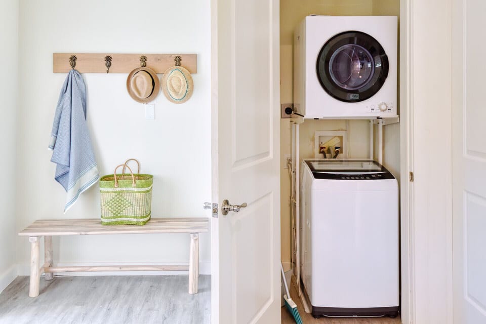 Washer and dryer in apartment