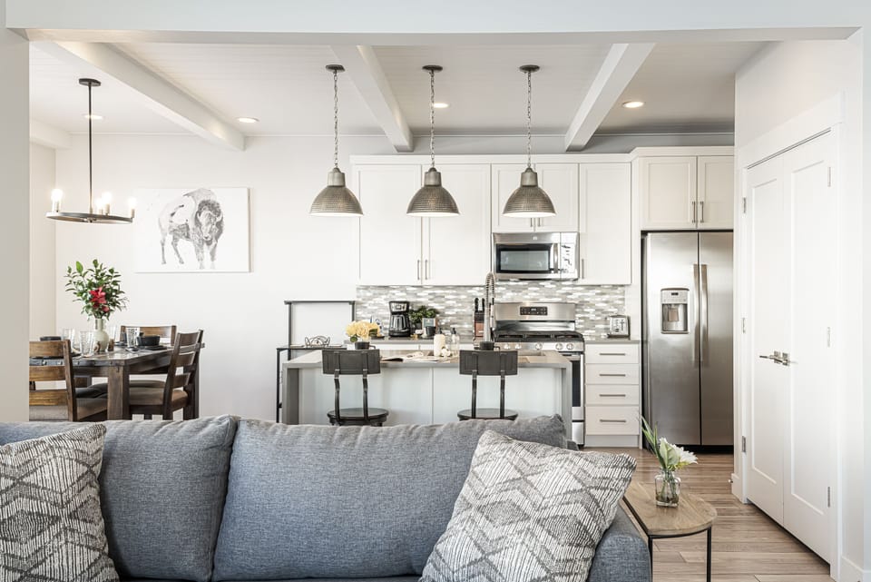 Open floor plan
