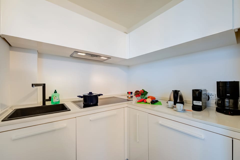 Kitchen and dining area