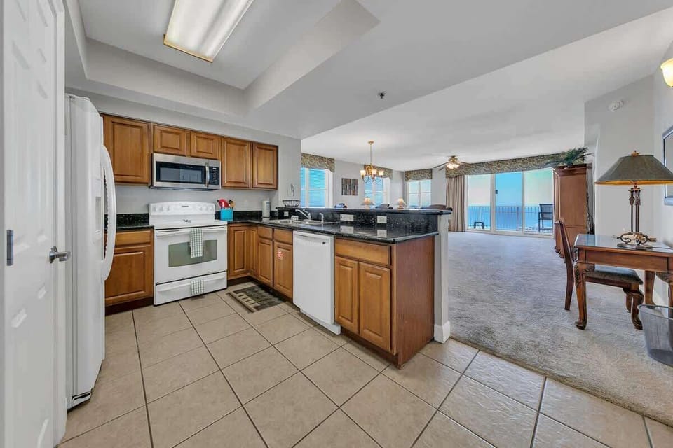 Create memorable meals in the spacious, well appointed kitchen.