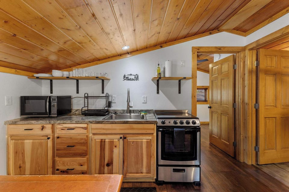 Cook a delicious meal in the kitchen.