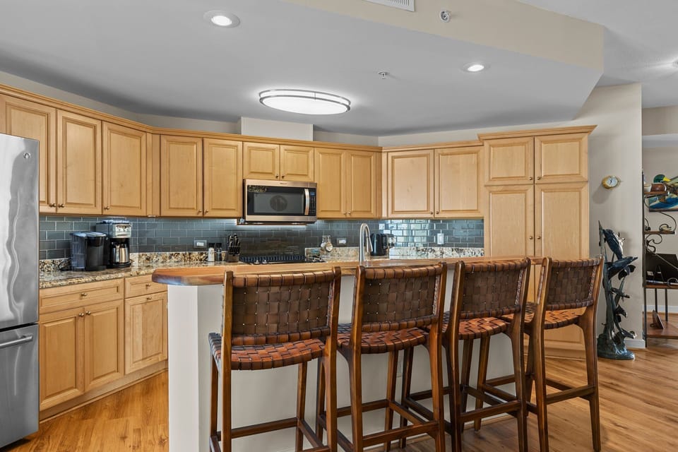 kitchen from living room