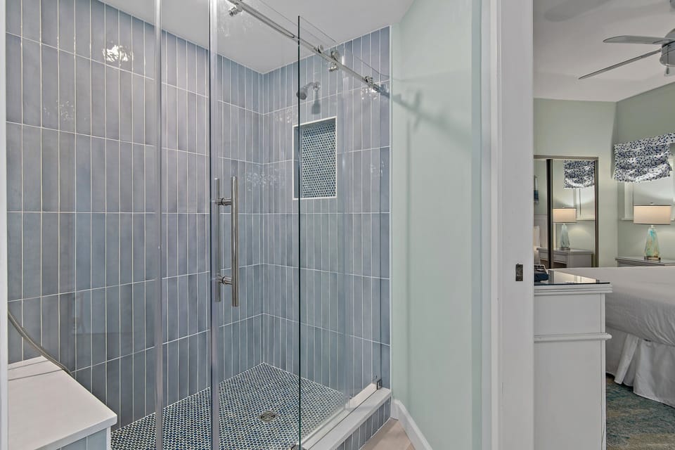Walk in shower