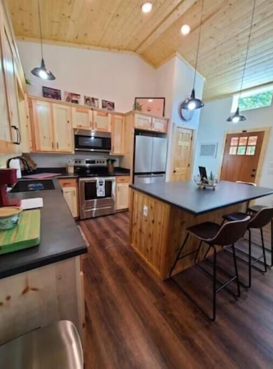 Fully stocked kitchen 