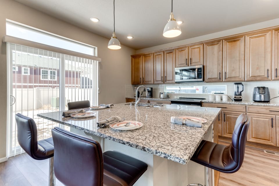 Dining Area/Kitchen | 1st Floor | Open Floor Plan | Cooking Basics