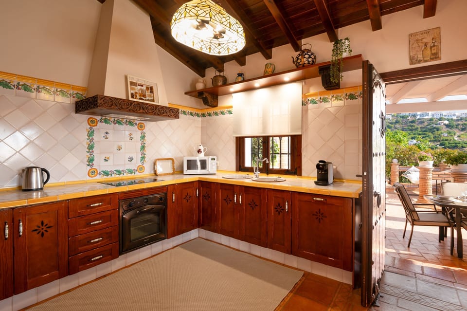 El Mirador %2D luxury villa in Frigiliana %2D fully equipped kitchen