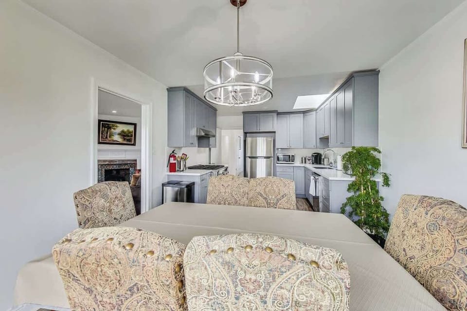 Kitchen as seen from dining.