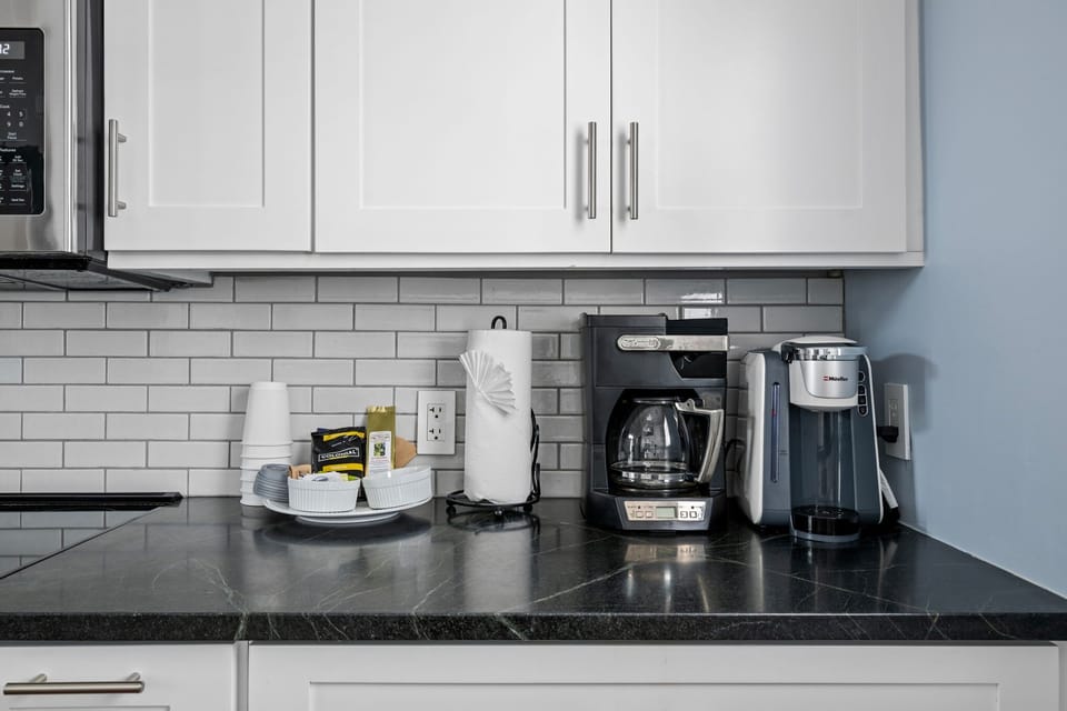 Small but full of heart. Whether you're brewing coffee or preparing a cozy dinner, this kitchen makes it feel easy.