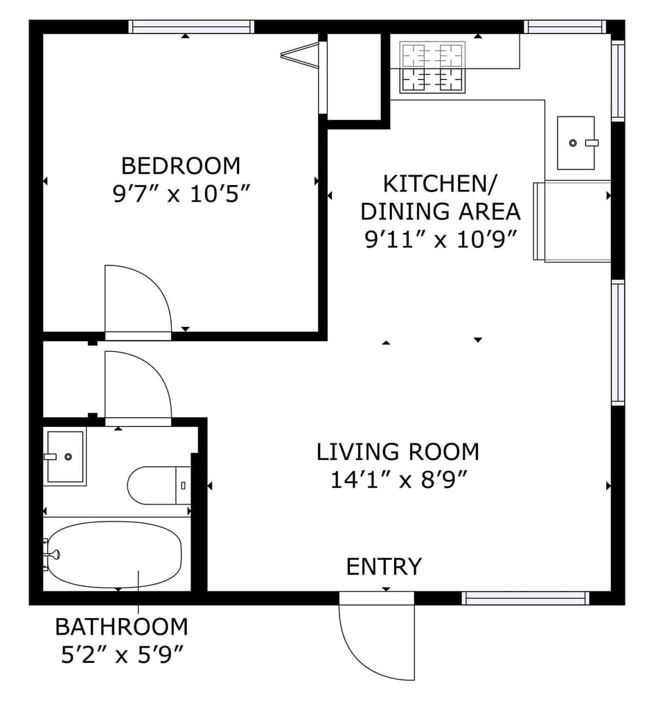 Surf Song 211 Floorplan