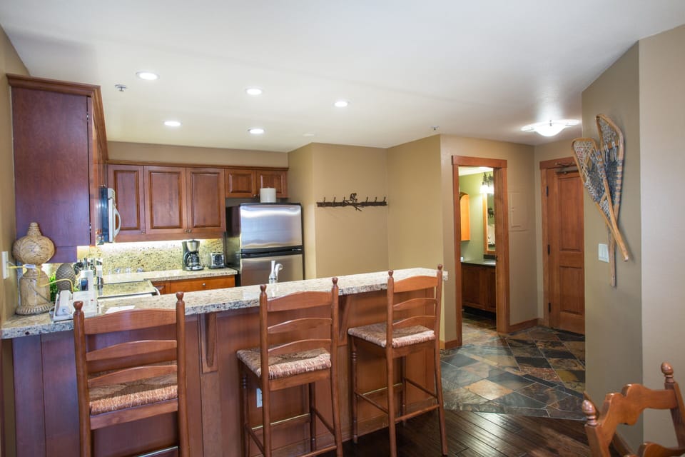 Condo, 2 Bedrooms | Private kitchen | Coffee/tea maker, fridge, oven, toaster