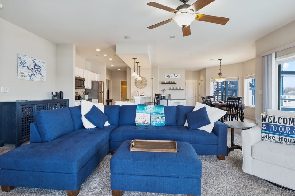 Our living room sets the stage for unforgettable memories.