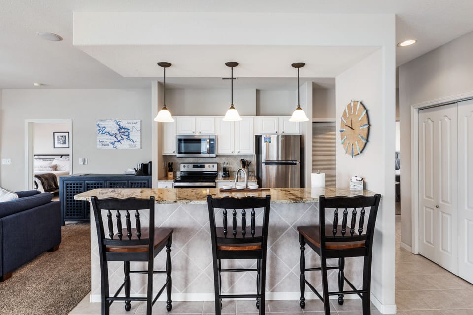 You culinary haven complete of kitchen essentials.