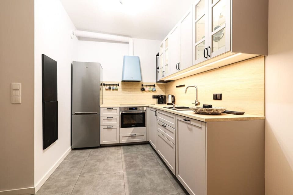 kitchen in the loco apartment