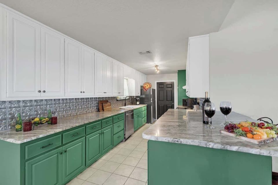 Beautiful remodeled kitchen.