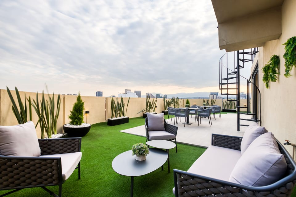 Rooftop terrace