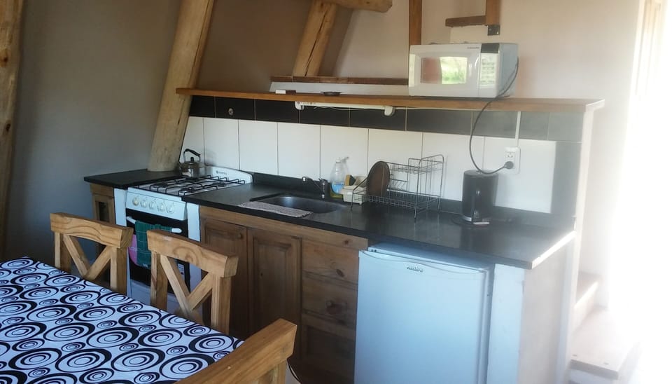 Family Cabin | Private kitchen | Mini-fridge, microwave, oven, electric kettle