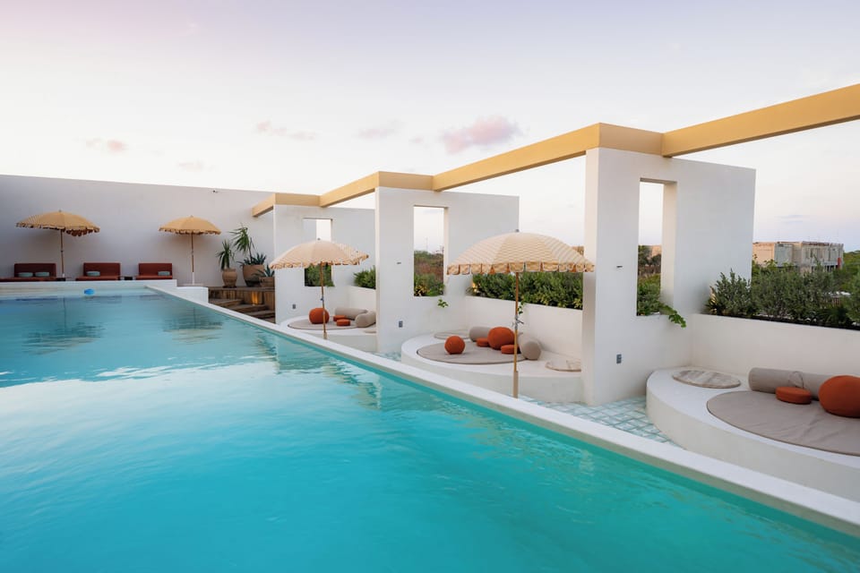 Rooftop pool