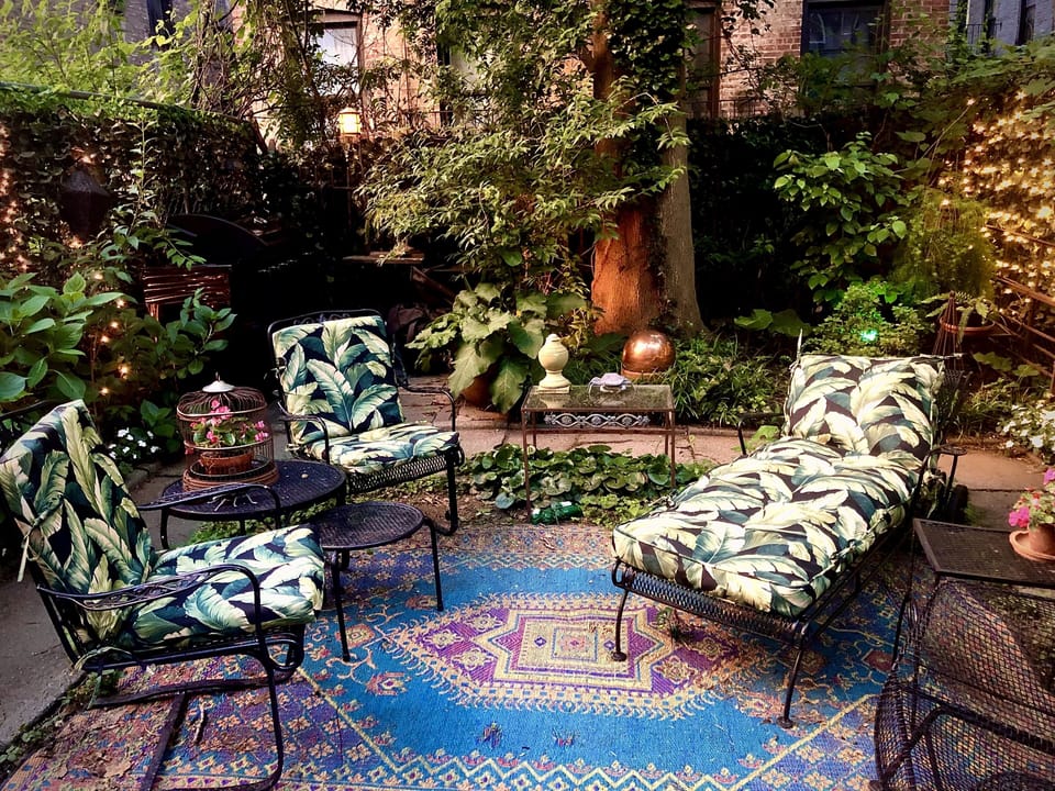 Luxury lounging.