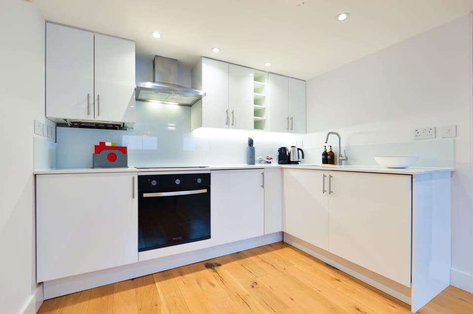 Large Mezzanine Studio Apartment | Private kitchen | Mini-fridge, microwave, stovetop, espresso maker