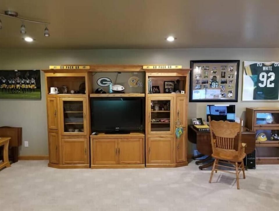 Entertainment Center in gathering space