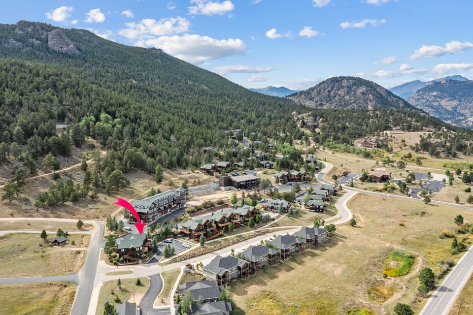 Overview of resort area