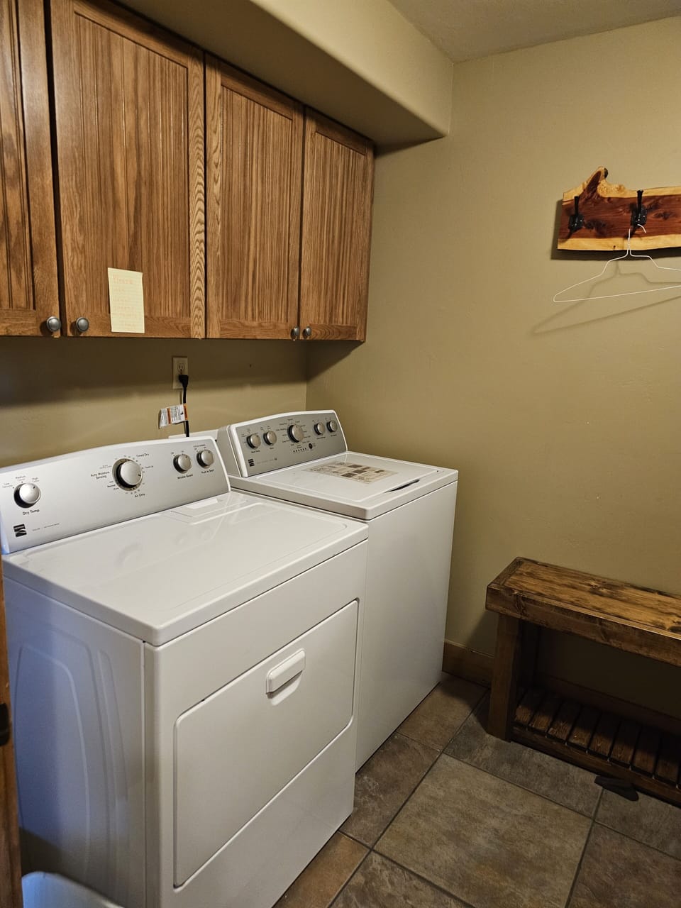 Laundry with washer Dryer