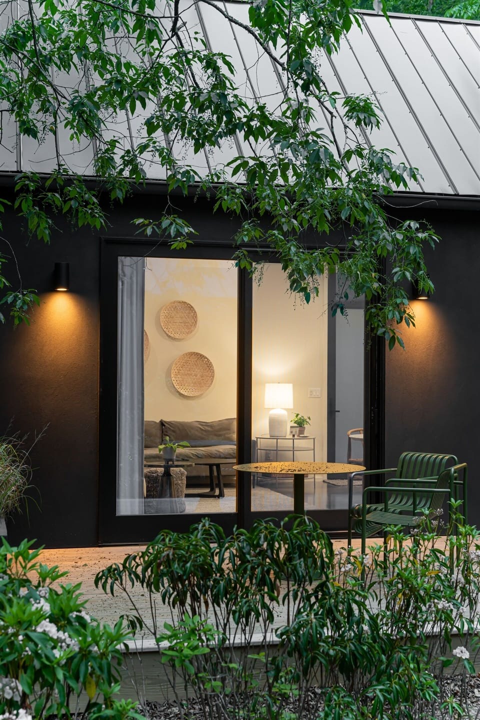 A peaceful place to sit for your morning coffee or a beer in the evening