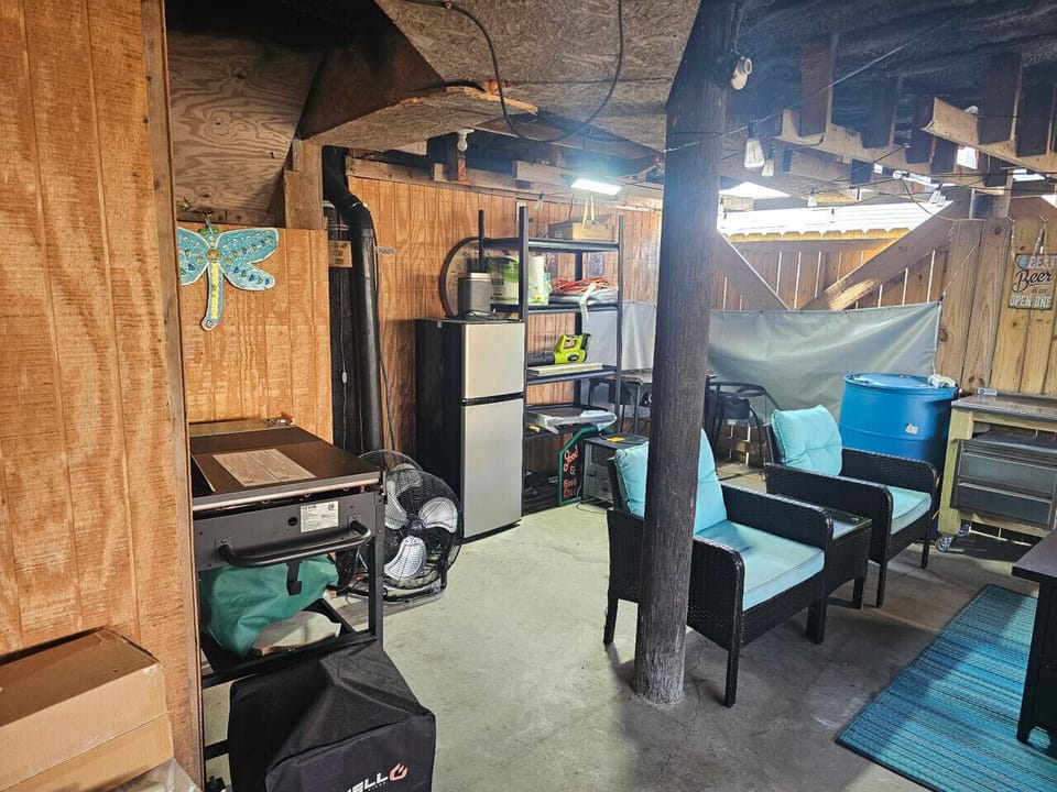 Covered Outdoor Cooking Space