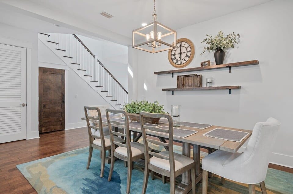 Dining Room Table with Seating for 8-10