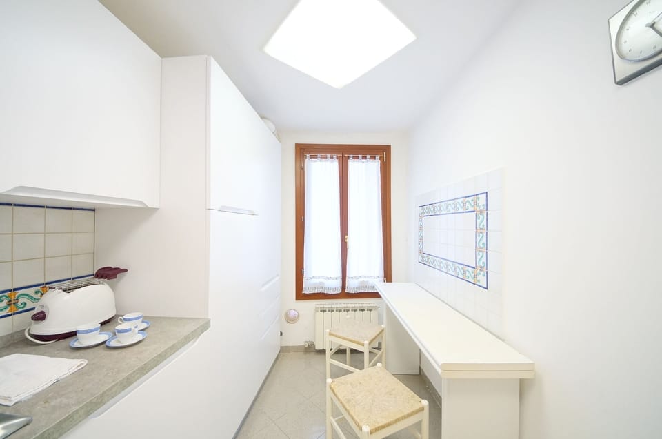 Apartment | Private kitchen | Full-size fridge, microwave, oven, stovetop