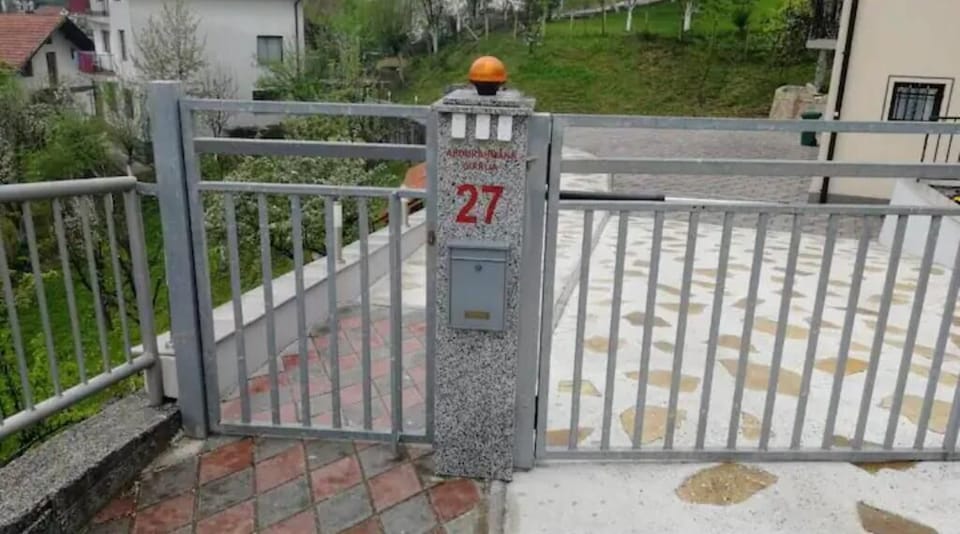 Entrance to property