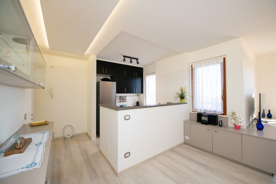 Deluxe Apartment | Private kitchen | Full-size fridge, microwave, dishwasher, coffee/tea maker