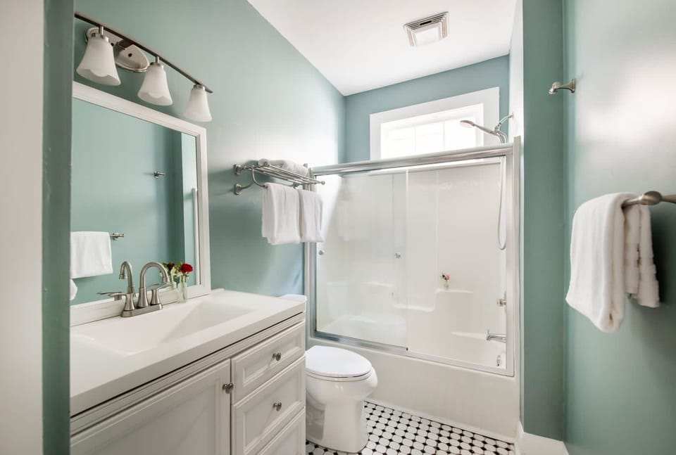 Bathroom #1: Shower/tub combo