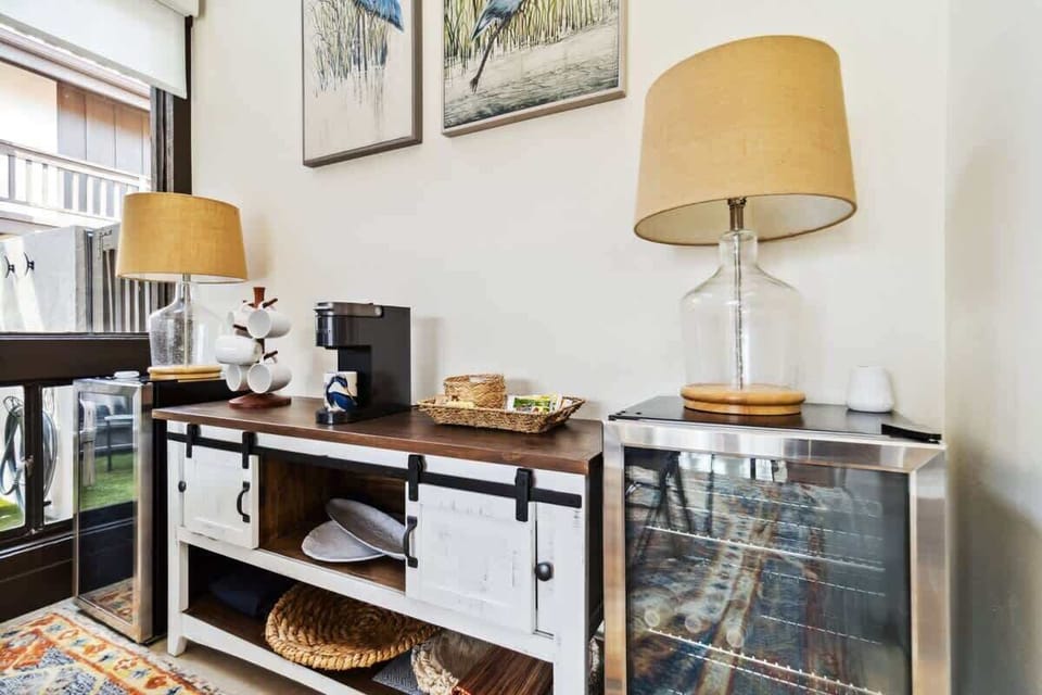Coffee bar area