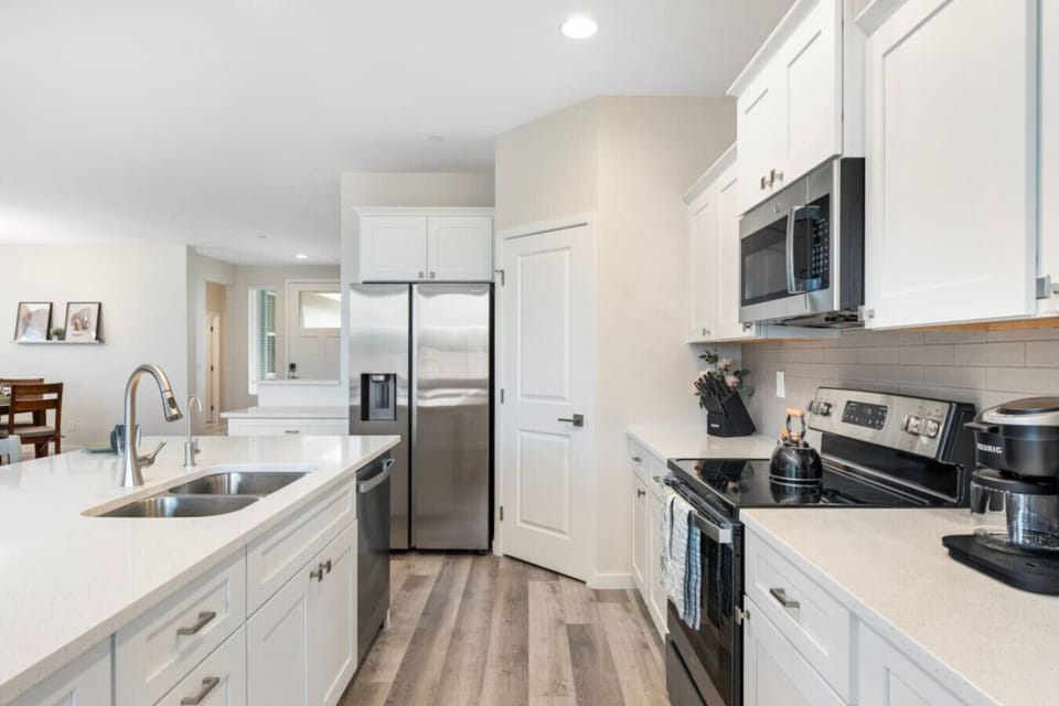 Spacious kitchen haven.