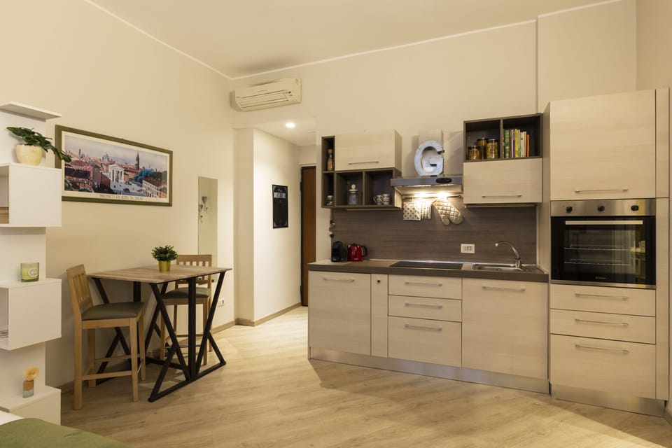 City Studio | Living area | 43-inch Smart TV with digital channels