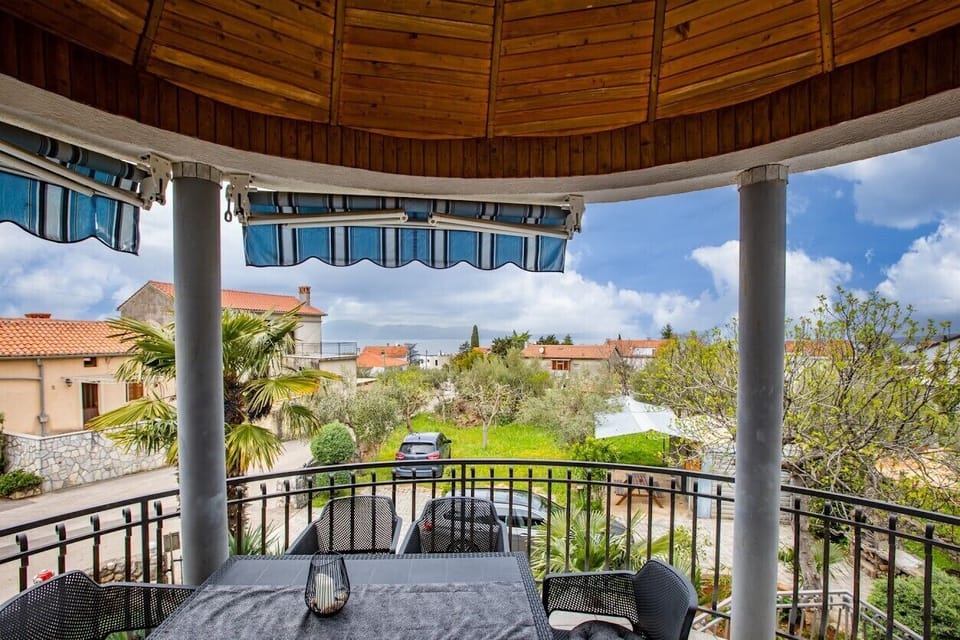Terrace with a sea view