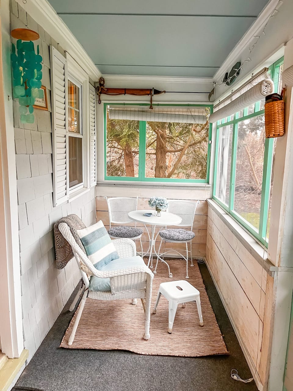 Classic screened in porch