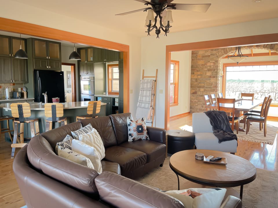Open living spaces