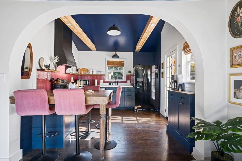 Open Concept Kitchen and Dining Room