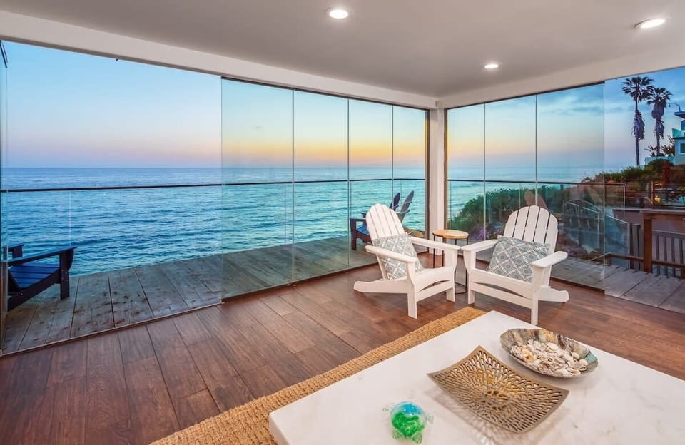 Amazing ocean views from all angles of the home