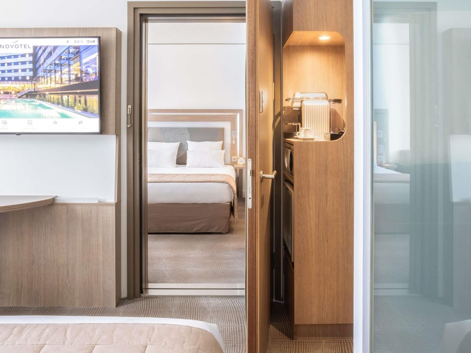 Room, 2 Double Beds, Non Smoking | Premium bedding, in-room safe, desk, laptop workspace