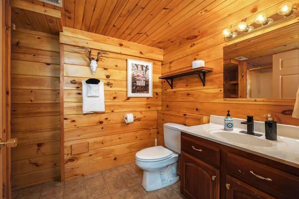 Half Bathroom with Vanity