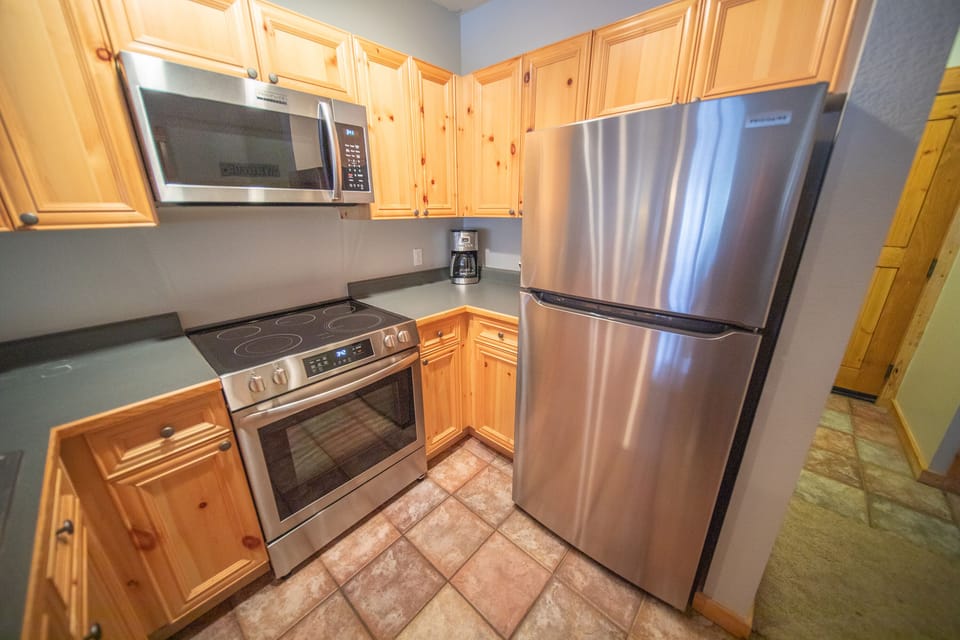 Updated kitchen appliances