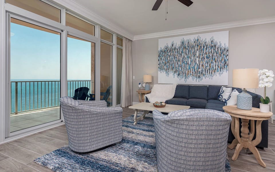 Phoenix Gulf Towers 2203, Tower One, Orange Beach, Alabama, beach front, 3 bedroom condominium on the 22nd floor