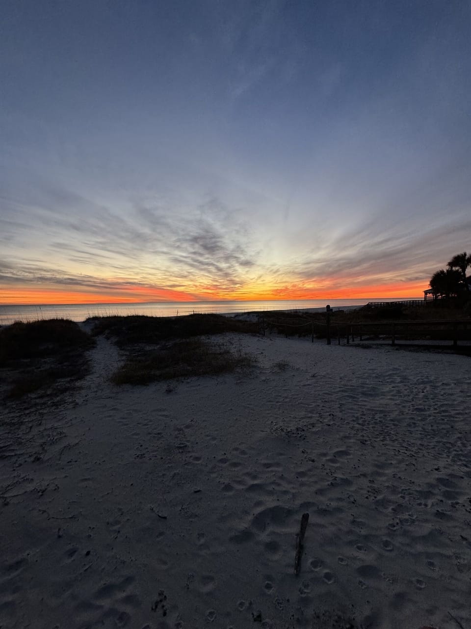 Sunset view from the back porch!