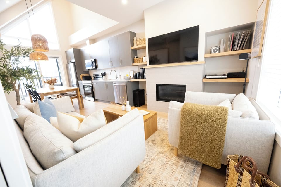 Gather around and enjoy your favorite streaming service, play board games and listen to records.