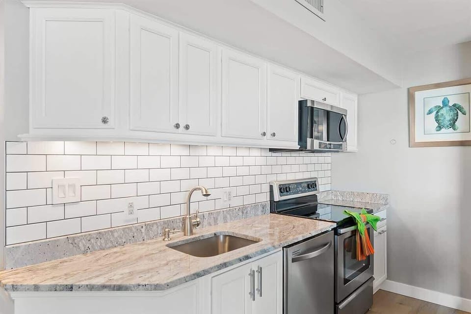 Beautifully Decorated Kitchen Area