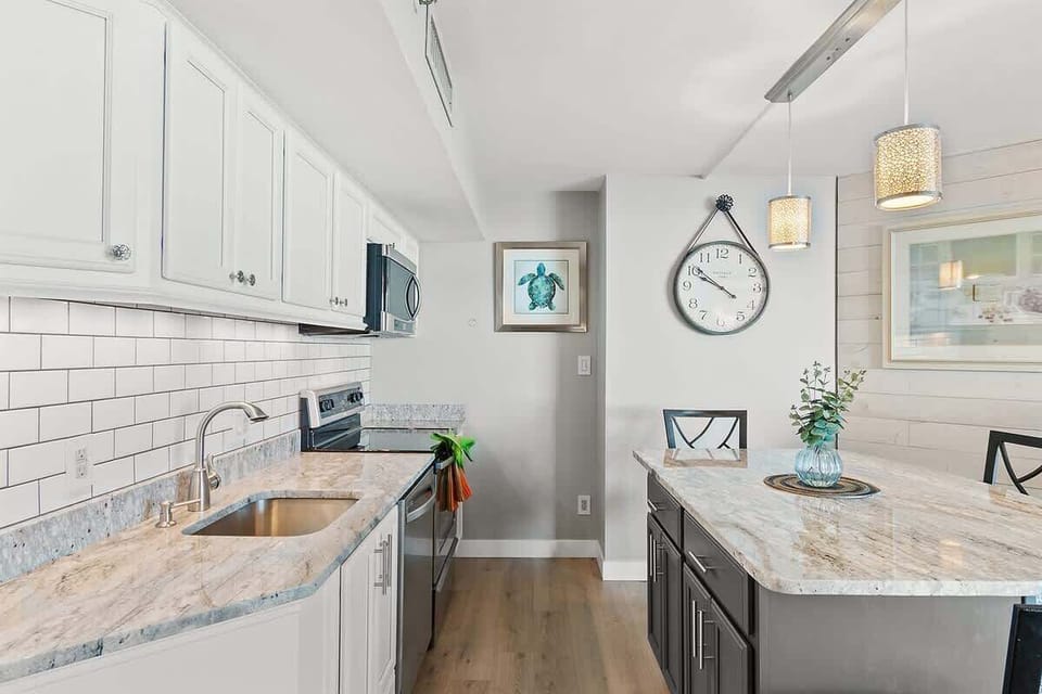 Beautifully Decorated Kitchen Area