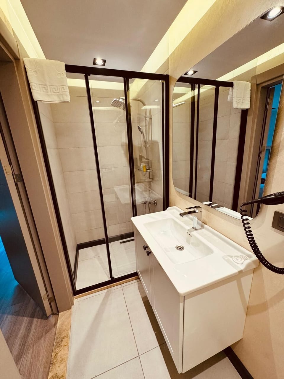 Deluxe Room | Bathroom | Shower, free toiletries, hair dryer, slippers